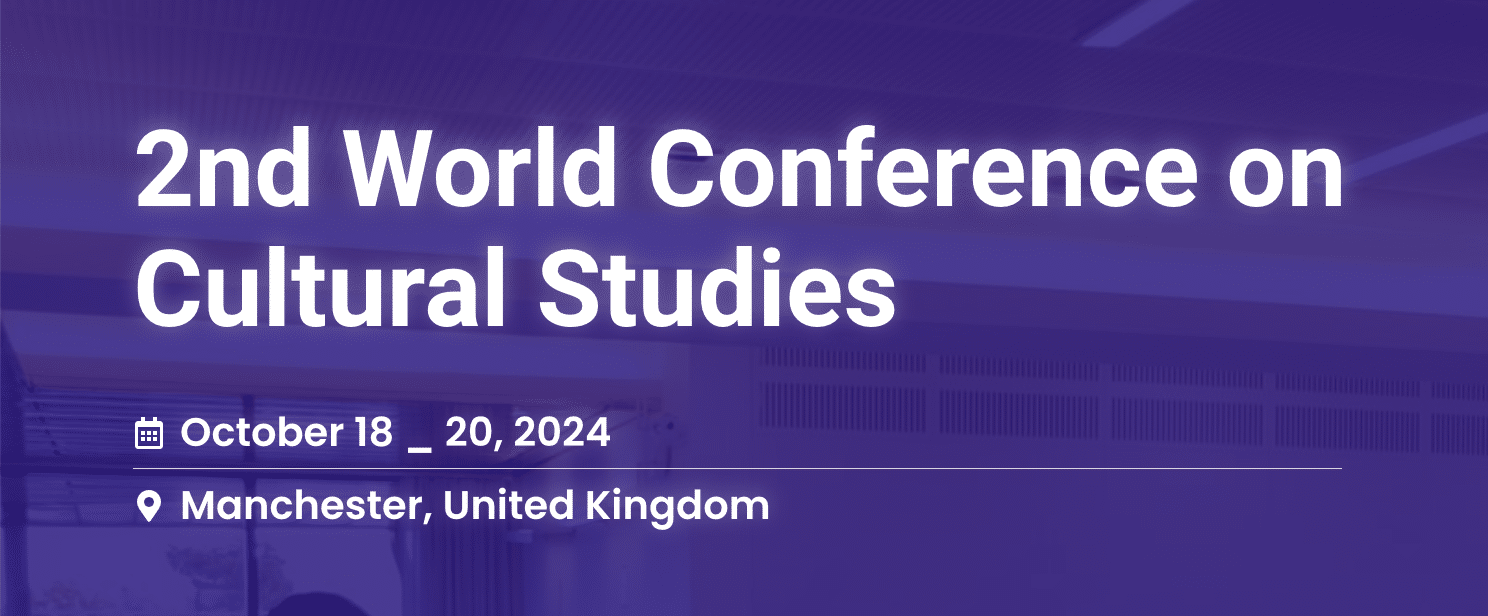 2nd World Conference on Cultural Studies